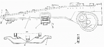 Рама и ходовая система Четра Т-40