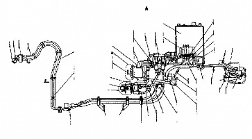 Гидросистема Четра Т-40