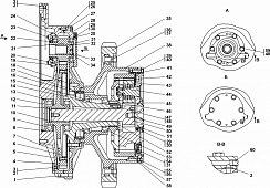Передача бортовая Четра Т-50.01