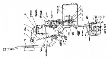 Гидросистема Четра Т-330