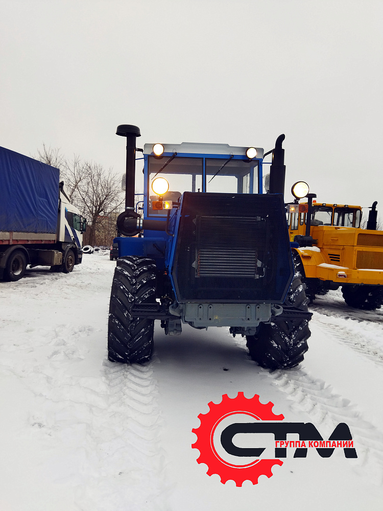 Трактор Т-150 после капитального ремонта с новой кабиной