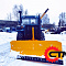 Трактор Т-150 с отвалом