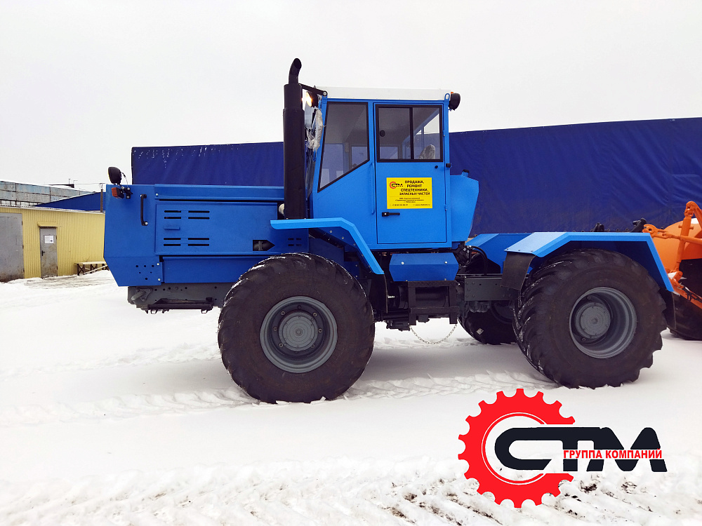 Трактор Т-150 после капитального ремонта с новой кабиной