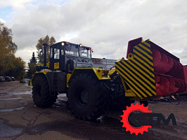 Кировец К 701, шнекороторный снегоочиститель СШР-3,2